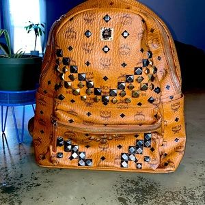 MCM backpack studded